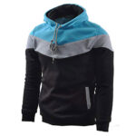 Blue, Grey & Black Hoodie - HD1001